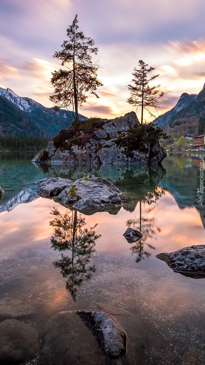 Jezioro Hintersee w Niemczech