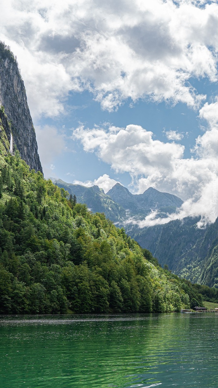 Jezioro Konigssee w Niemczech