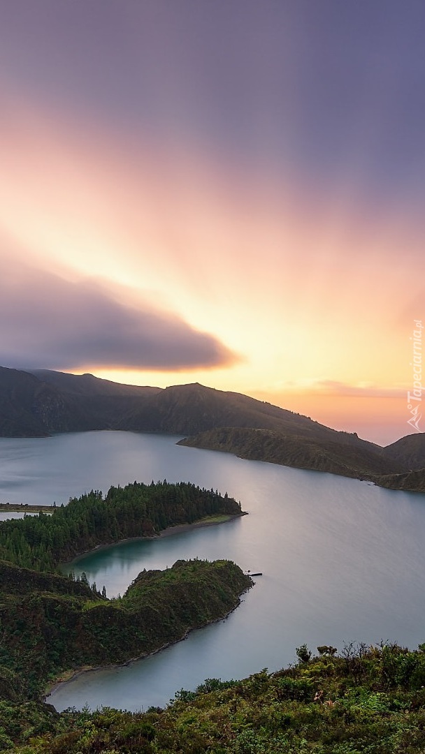 Jezioro Lagoa do Fogo