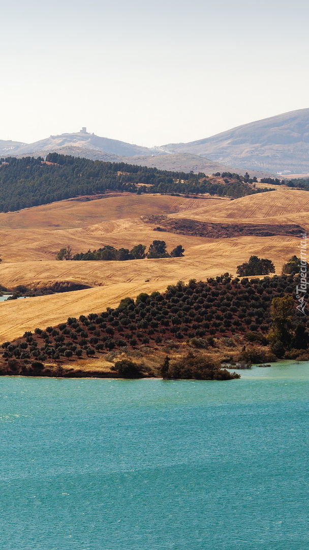 Jezioro Lake Embalse del Guadalhorce