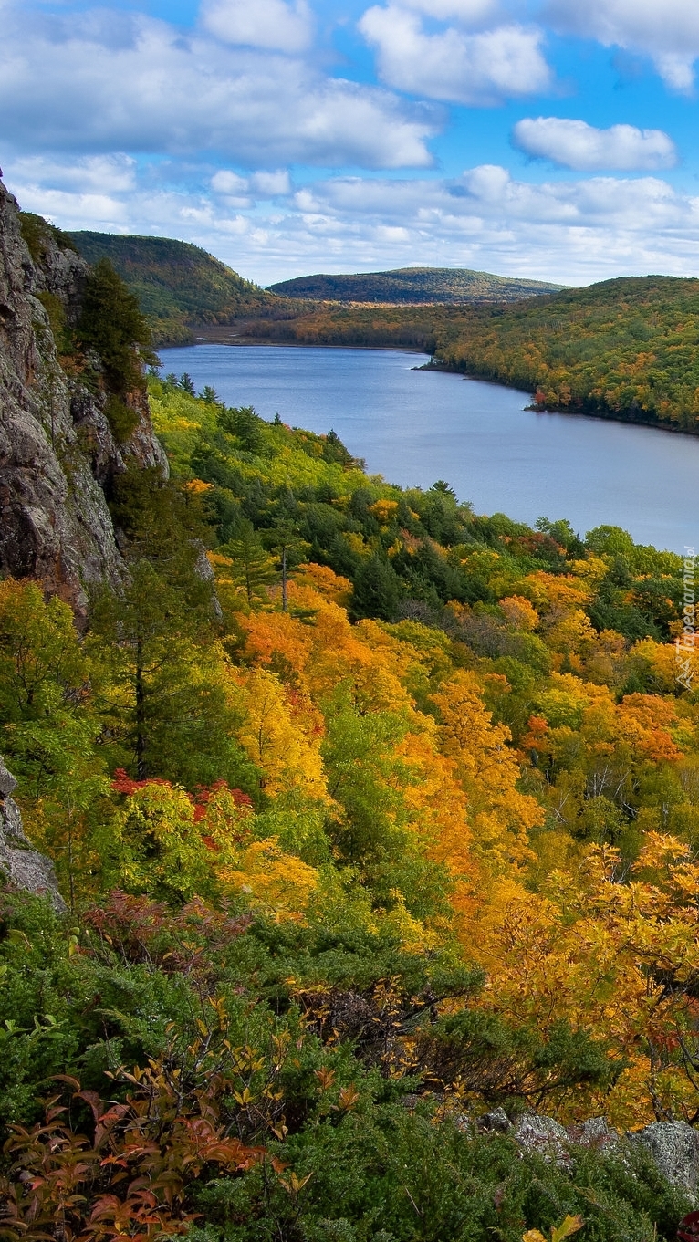 Jezioro Lake of the Clouds