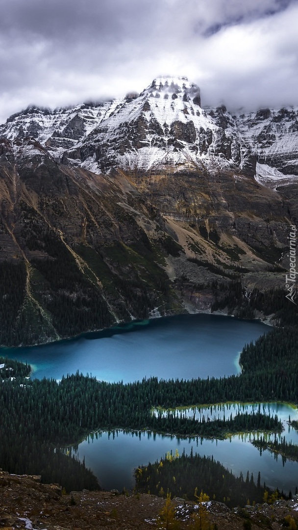 Jezioro Mary Lake i OHara