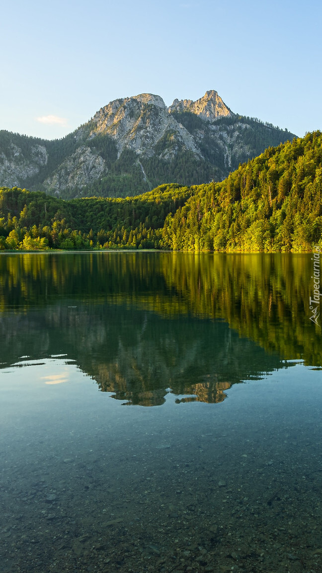 Jezioro Schwansee w Bawarii