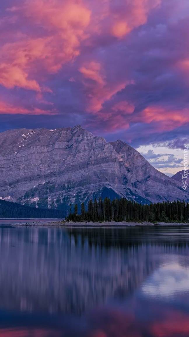 Jezioro Upper Kananaskis Lake