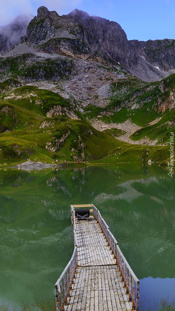 Jezioro Zurser See w Austrii