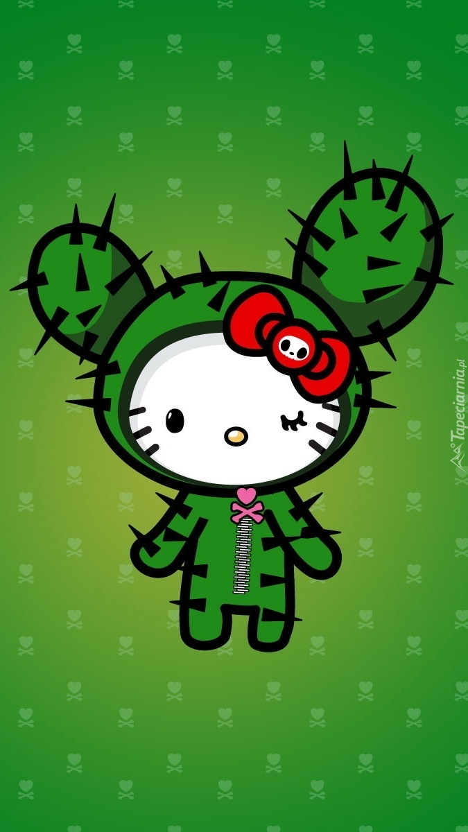 Kaktusowe przebranie Hello Kitty