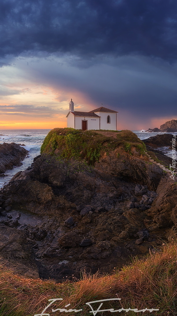 Kaplica Ermita Virxe do Porto w Galicji