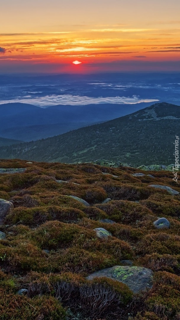 Karkonosze o poranku