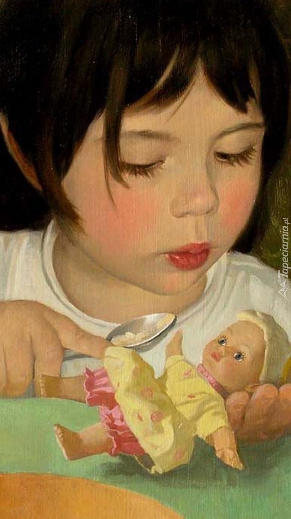 Болезнь куклы картина художника
