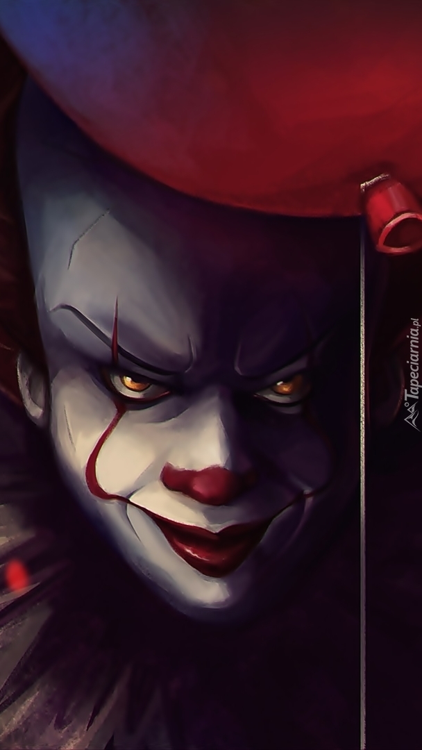 Klaun Pennywise z balonem