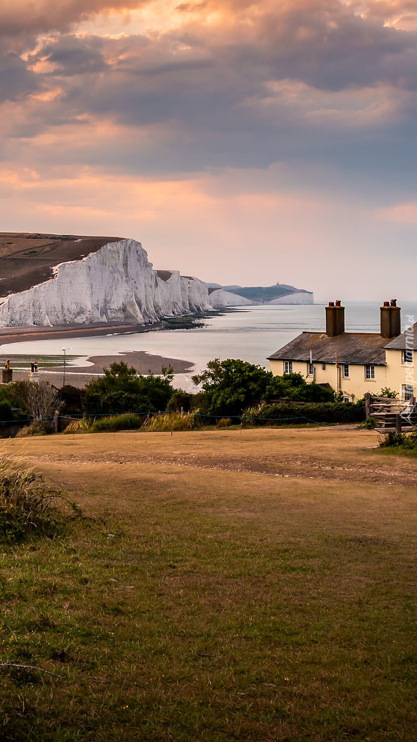 Klify Beachy Head w Anglii