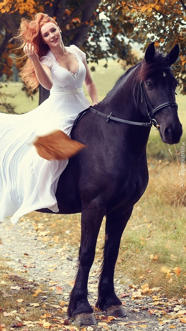Kobieta na koniu
