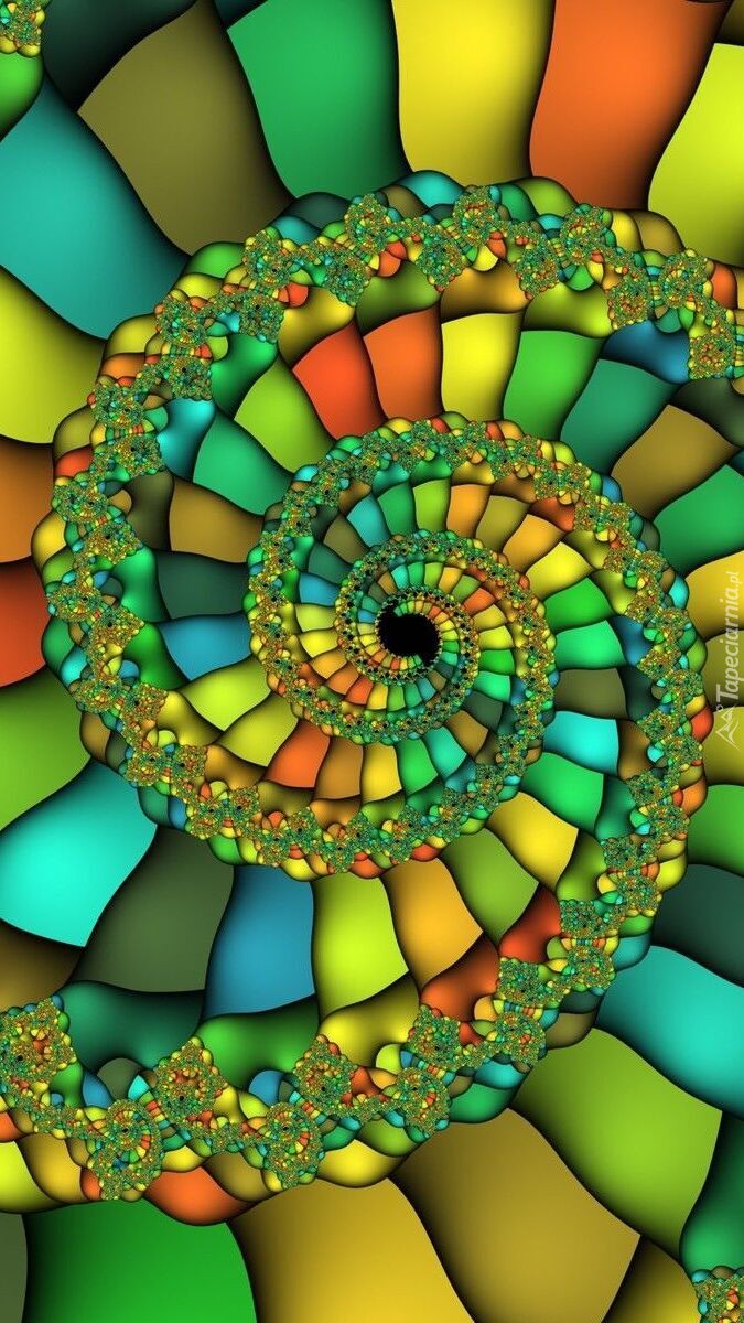 Kolorowa spirala