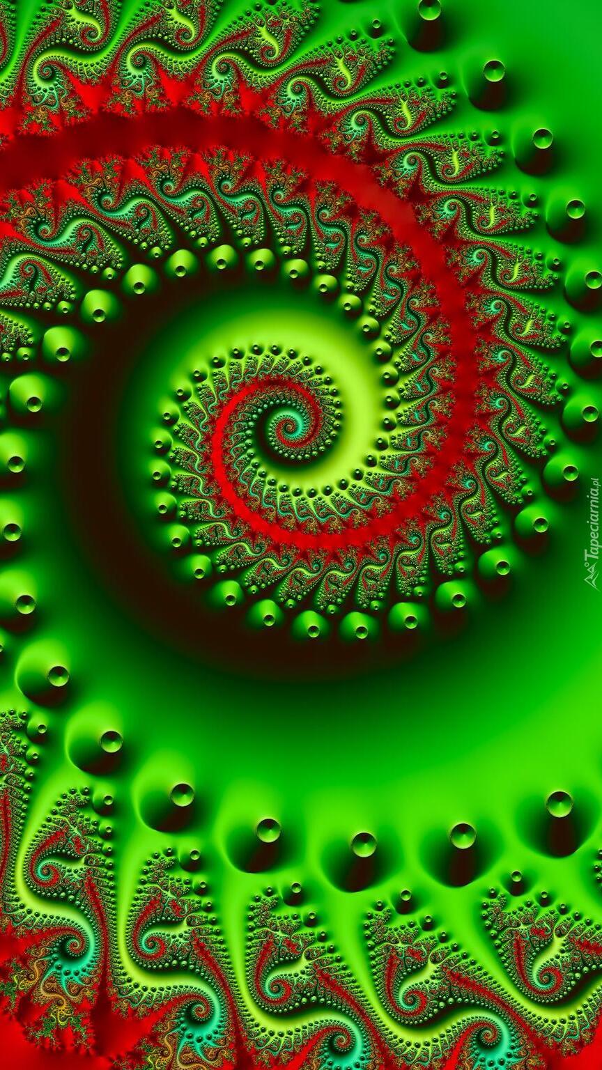 Kolorowa spirala