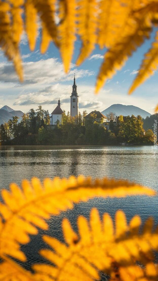 Kościół nad jeziorem Bled