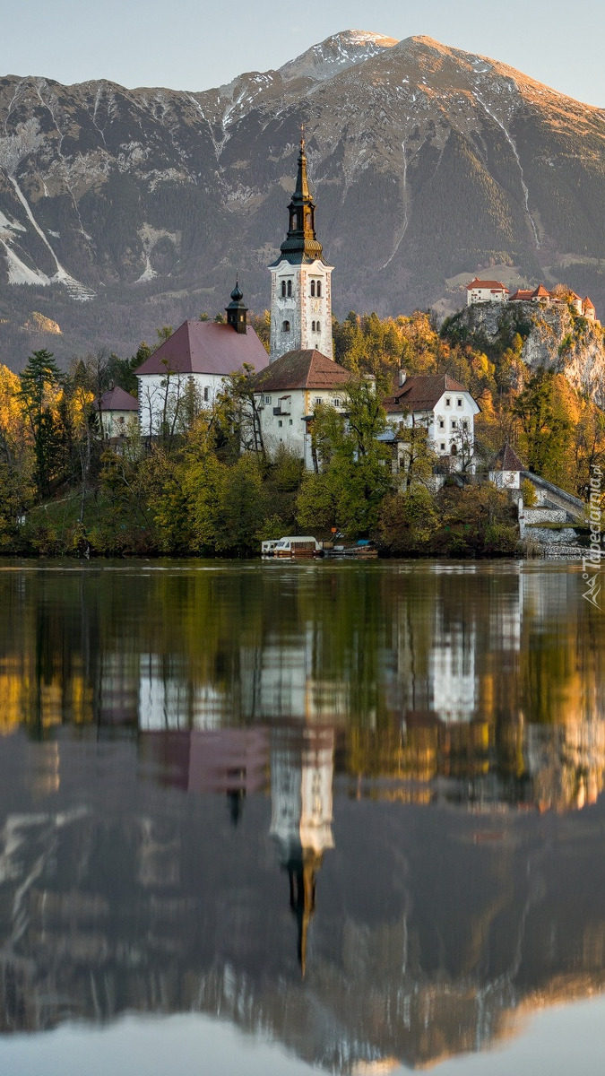 Kościół nad jeziorem Bled