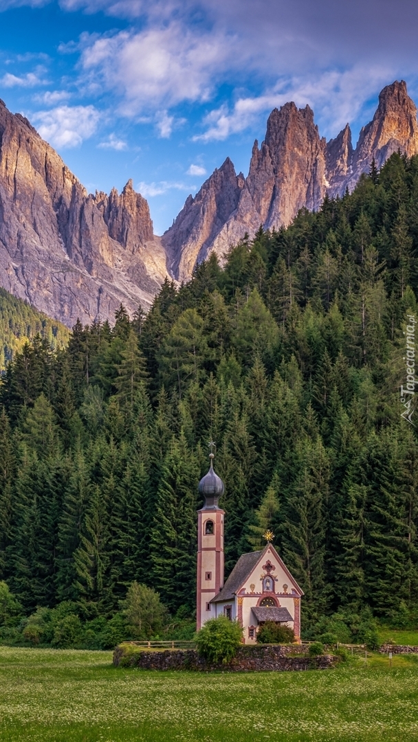 Kościół św.Jana w dolinie Val di Funes