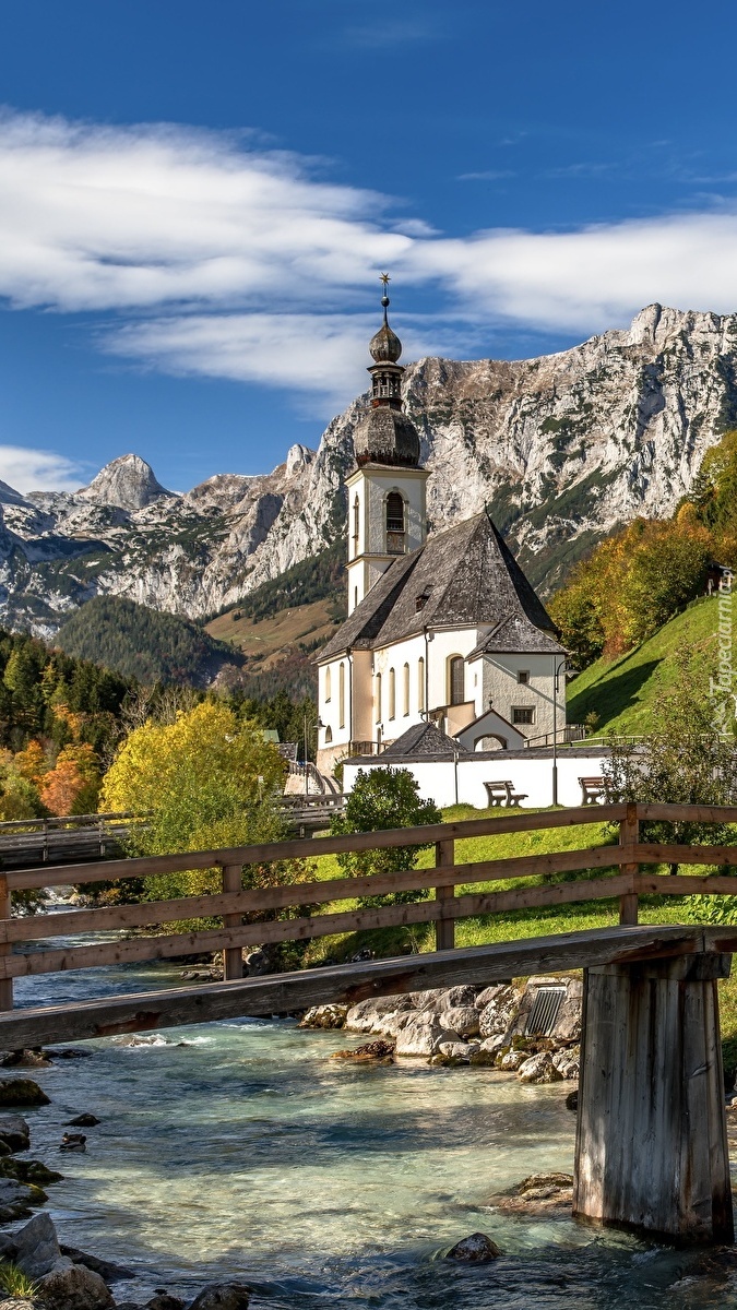 Kościół św Sebastiana w Ramsau bei Berchtesgaden