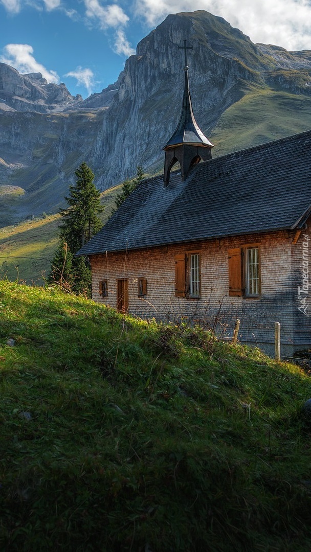 Kościół w szwajcarskich górach