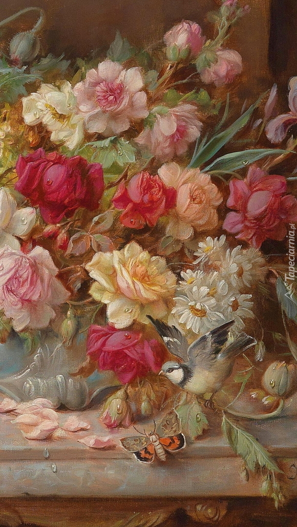 Kwiaty w malarstwie Hansa Zatzka