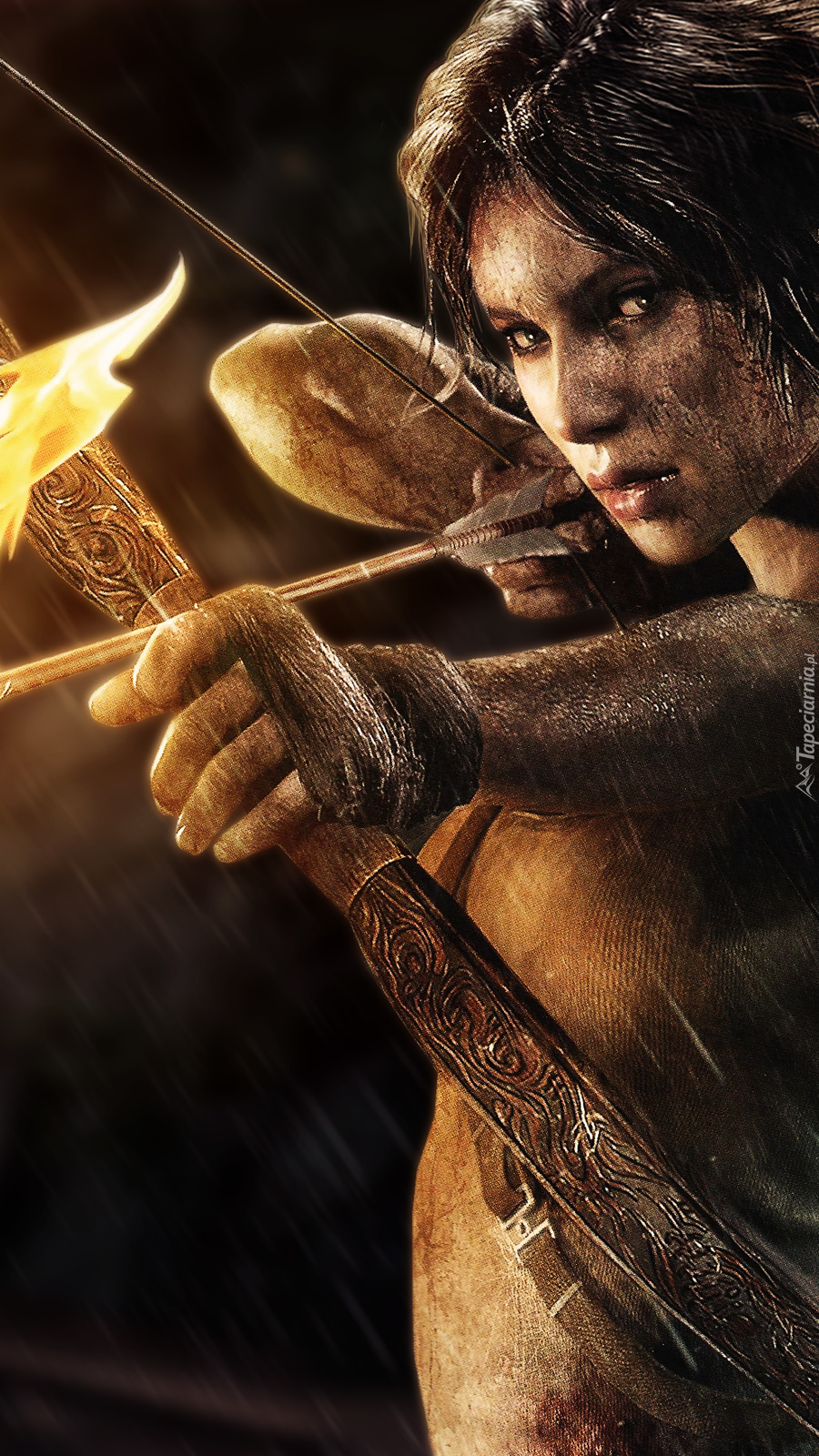 Lara Croft z łukiem