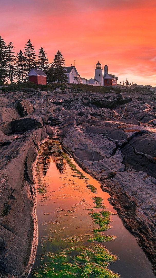 Latarnia morska Pemaquid Point Lighthouse