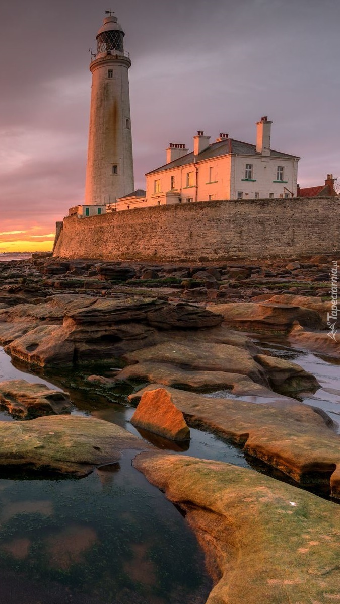 Latarnia morska St Marys Lighthouse