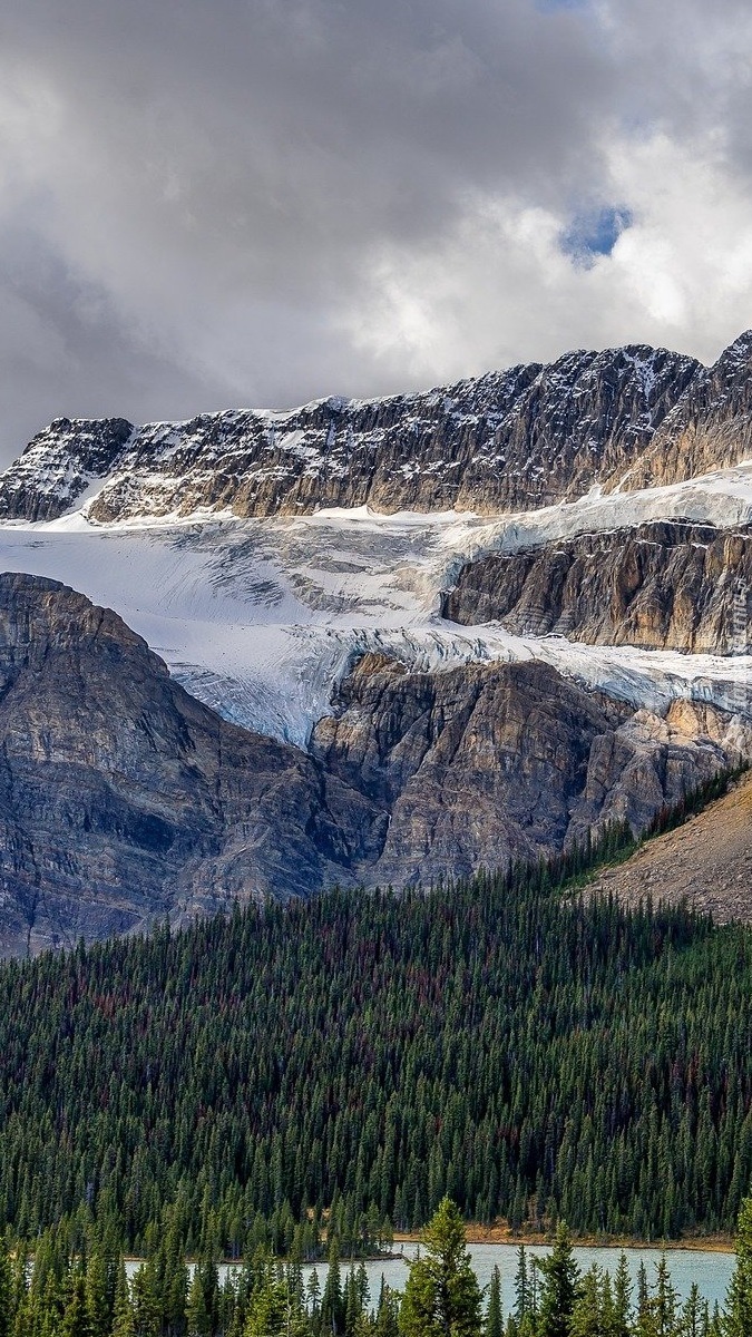 Lodowiec Crowfoot Glacier