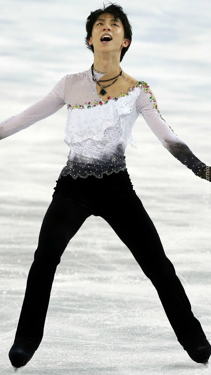 Łyżwiarz figurowy Hanyu Yuzuru