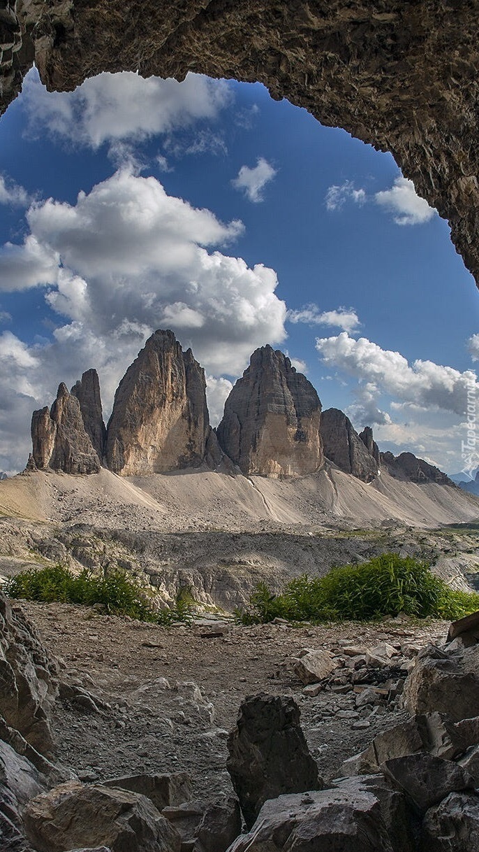 Masyw Tre Cime di Lavaredo we Włoszech