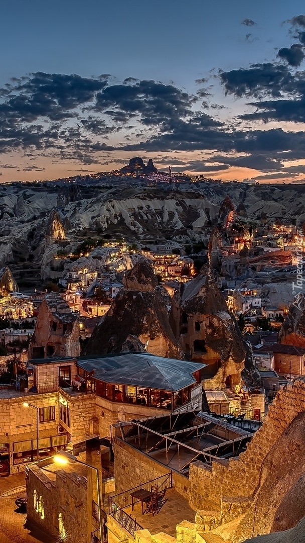 Miasto Goreme w Turcji