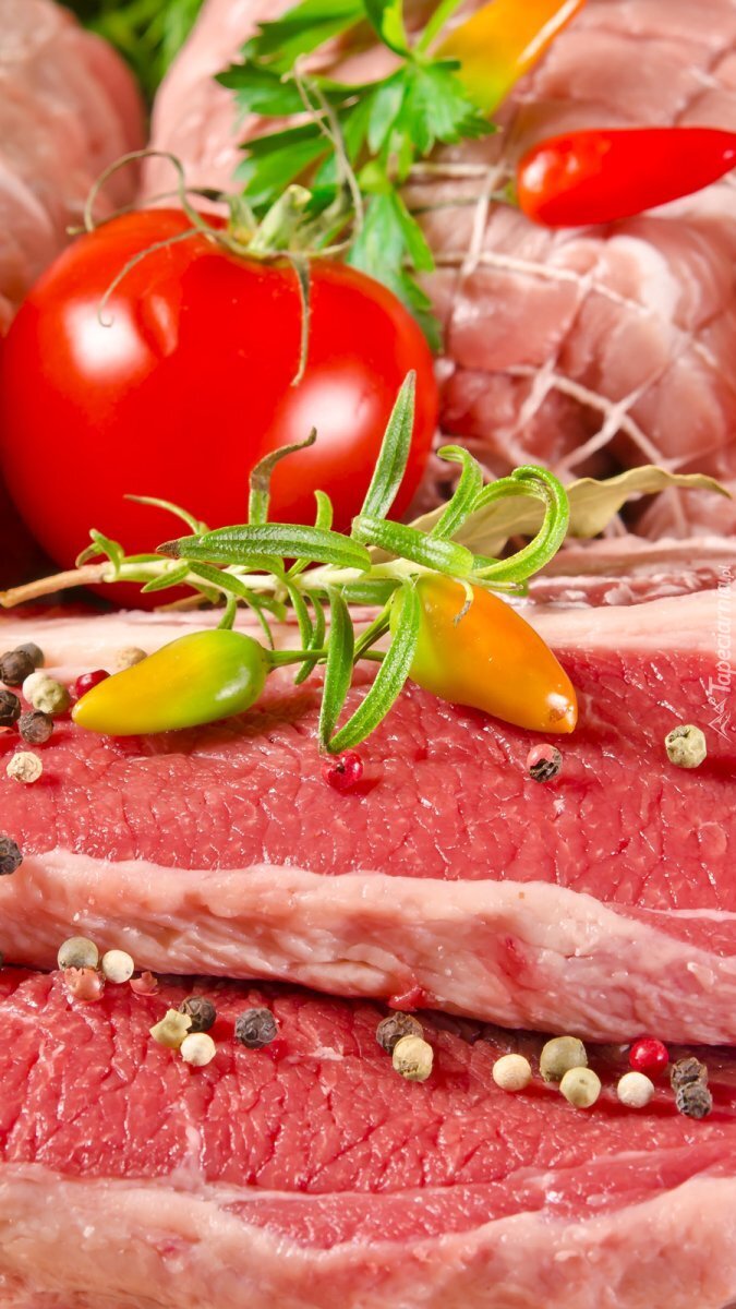 Mięso na steki z przyprawami