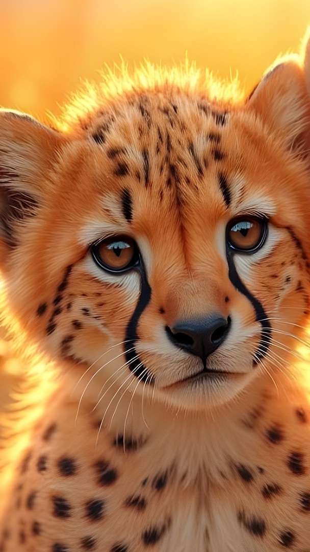 Młody gepard