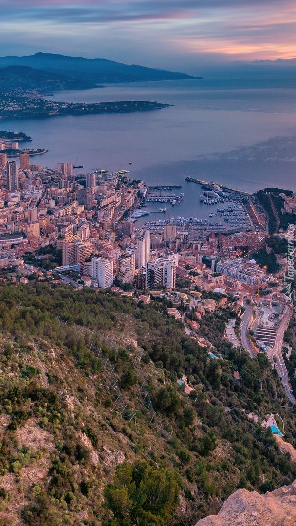 Monako nad morzem Śródziemnym