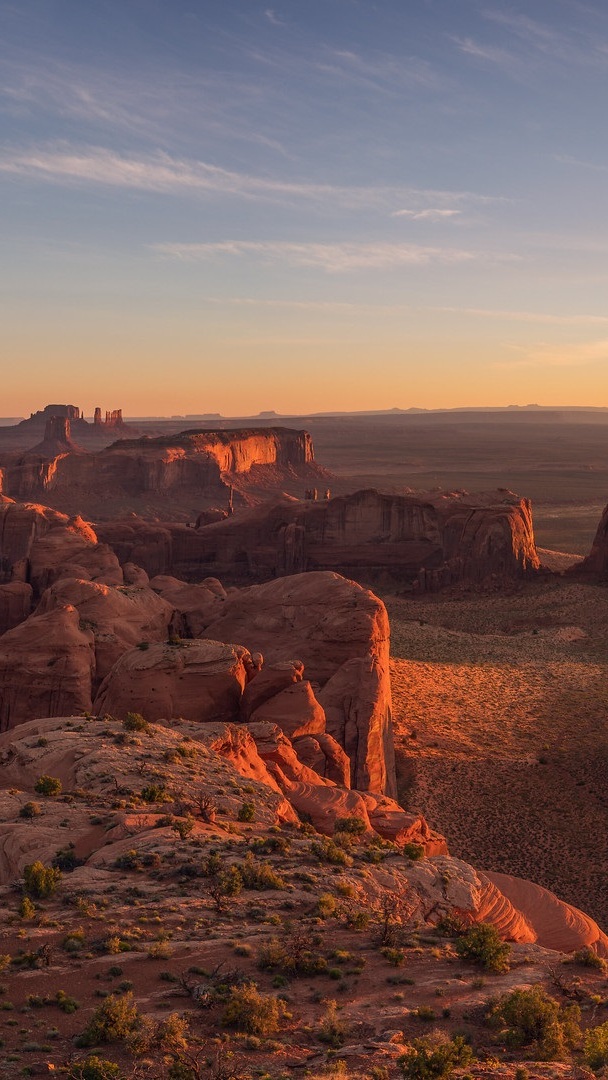 Monument Valley w słonecznym blasku