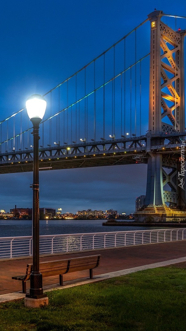 Most Benjamin Franklin Bridge