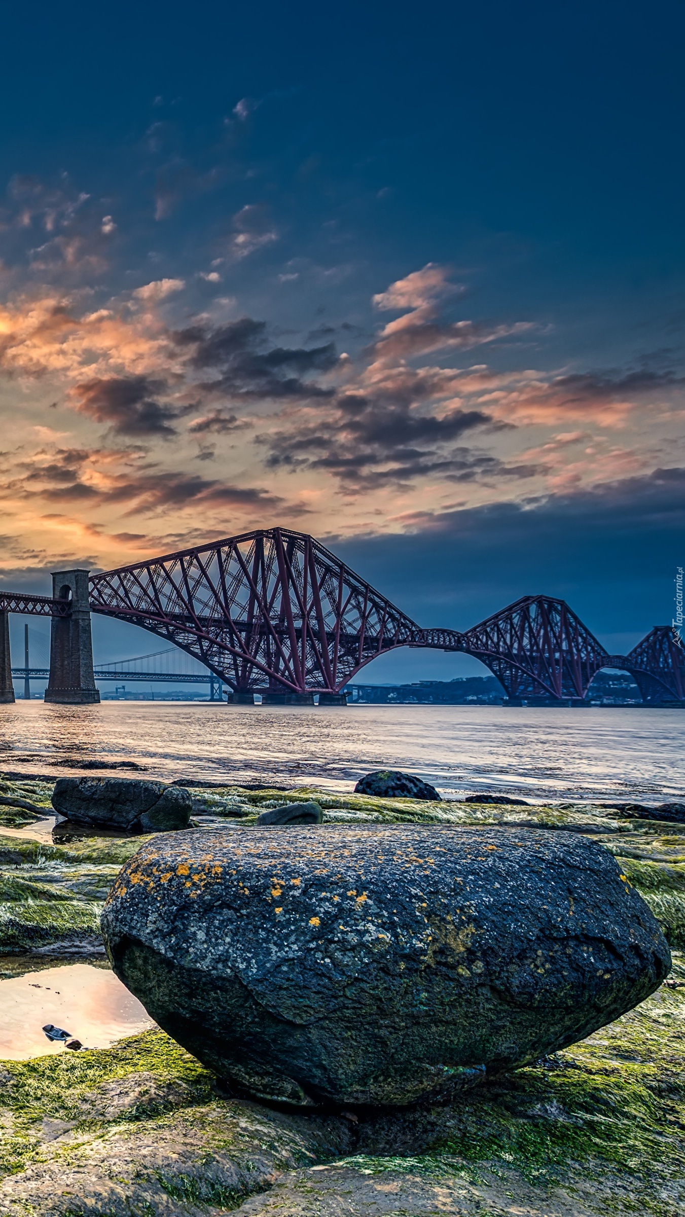 Most Forth Bridge w Szkocji