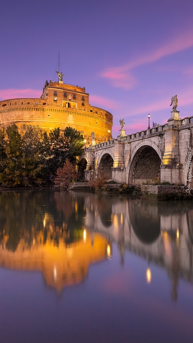 Most i zamek Świętego Anioła w Rzymie