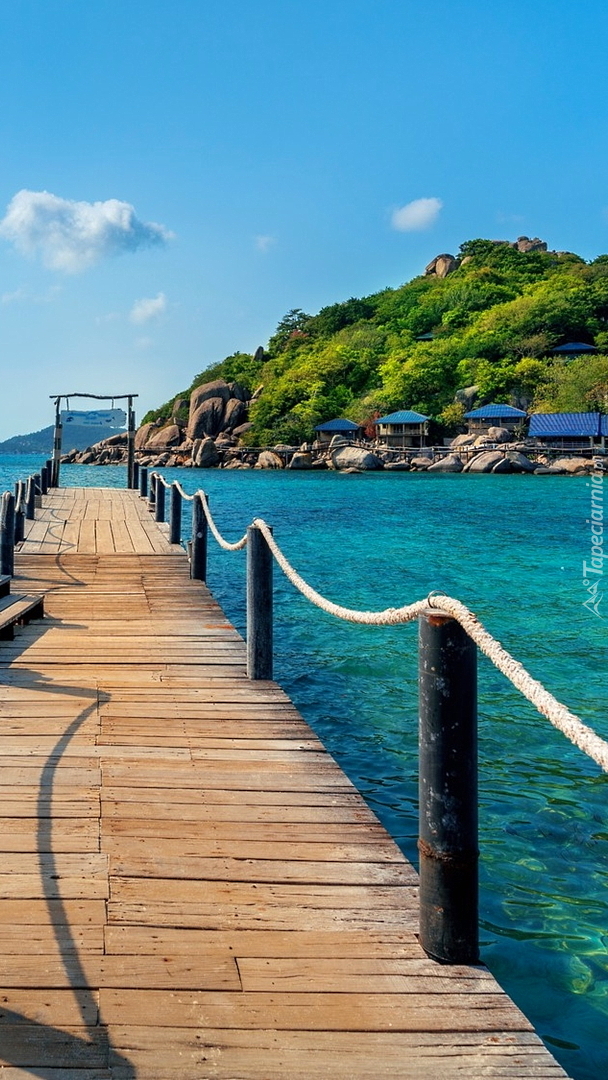 Most na wyspie Koh Nang Yuan