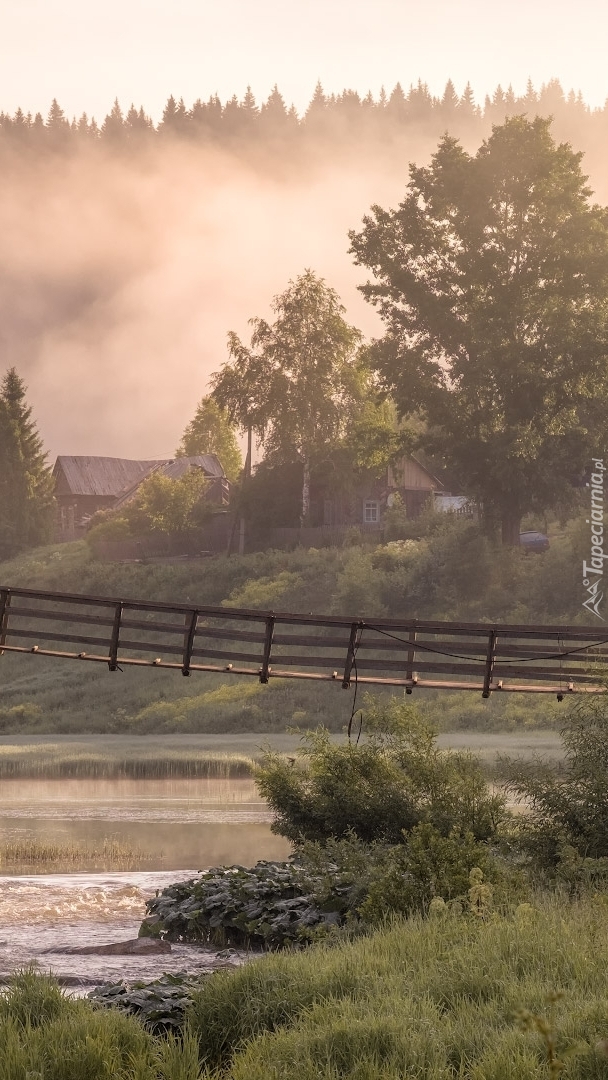 Most nad rzeką Koyva