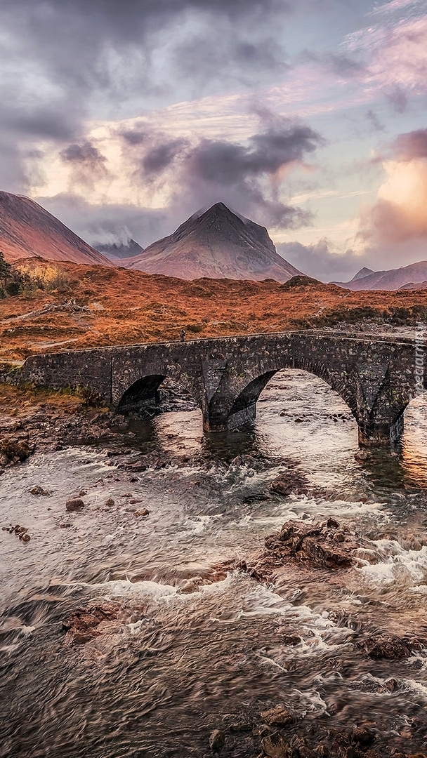 Most Sligachan Bridge w Szkocji