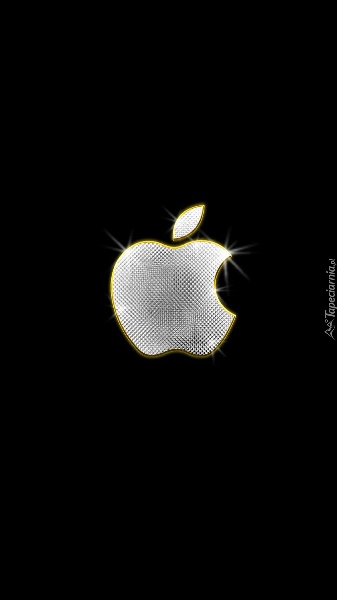 Odblaskowe logo Apple