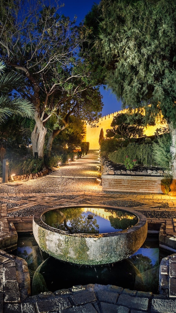 Ogród Jardin de Al-Andaluz w Almerii