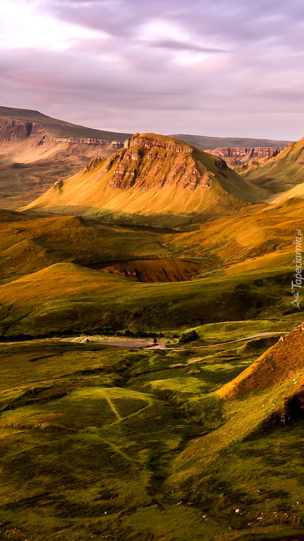 Osuwisko Quiraing na wyspie Skye