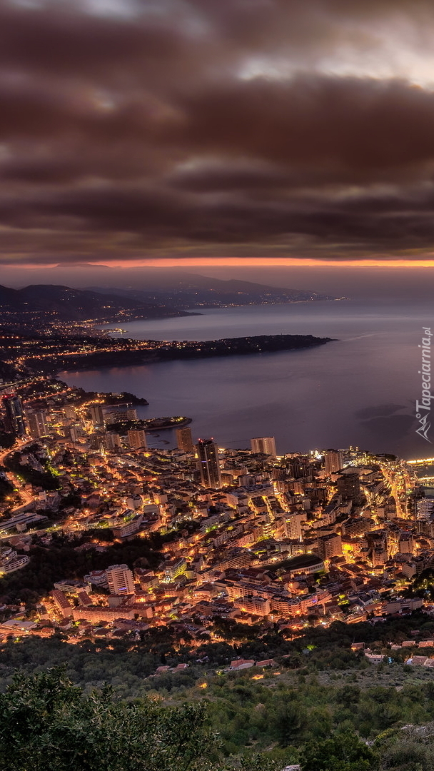 Oświetlone Monako