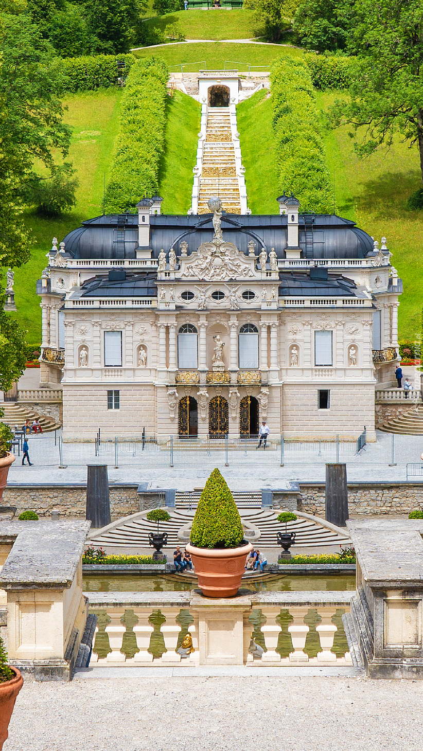 Pałac Linderhof w Niemczech