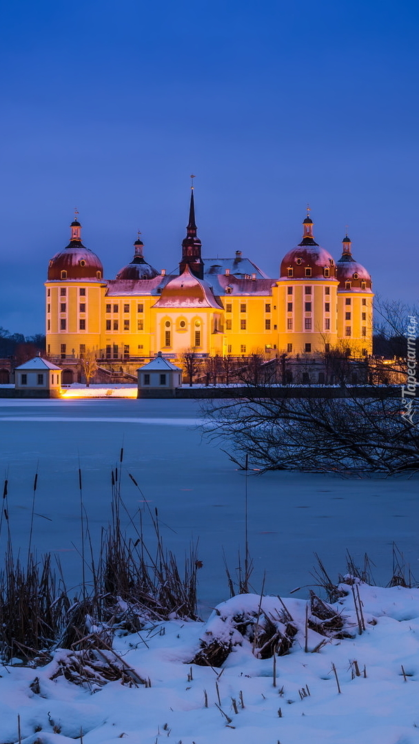 Pałac Moritzburg w Niemczech