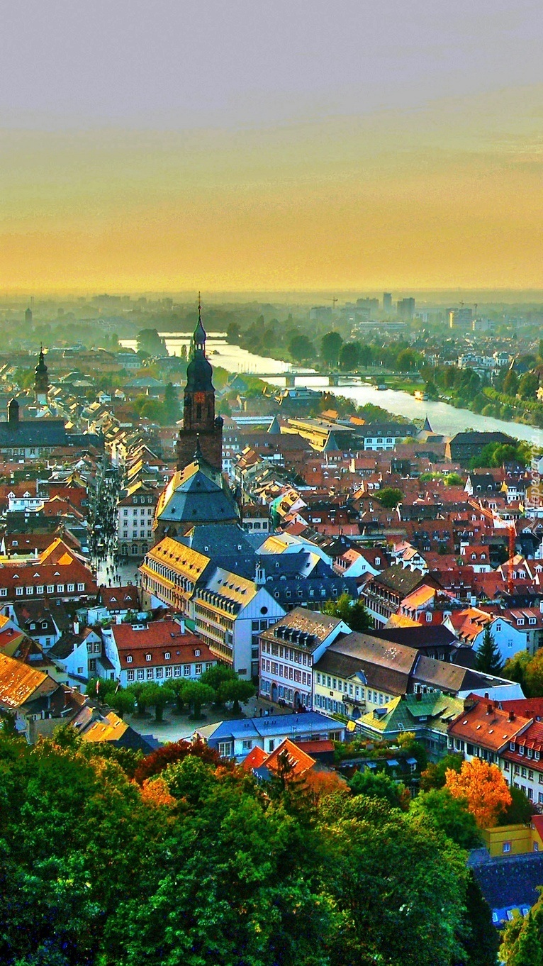 Panorama Heidelbergu