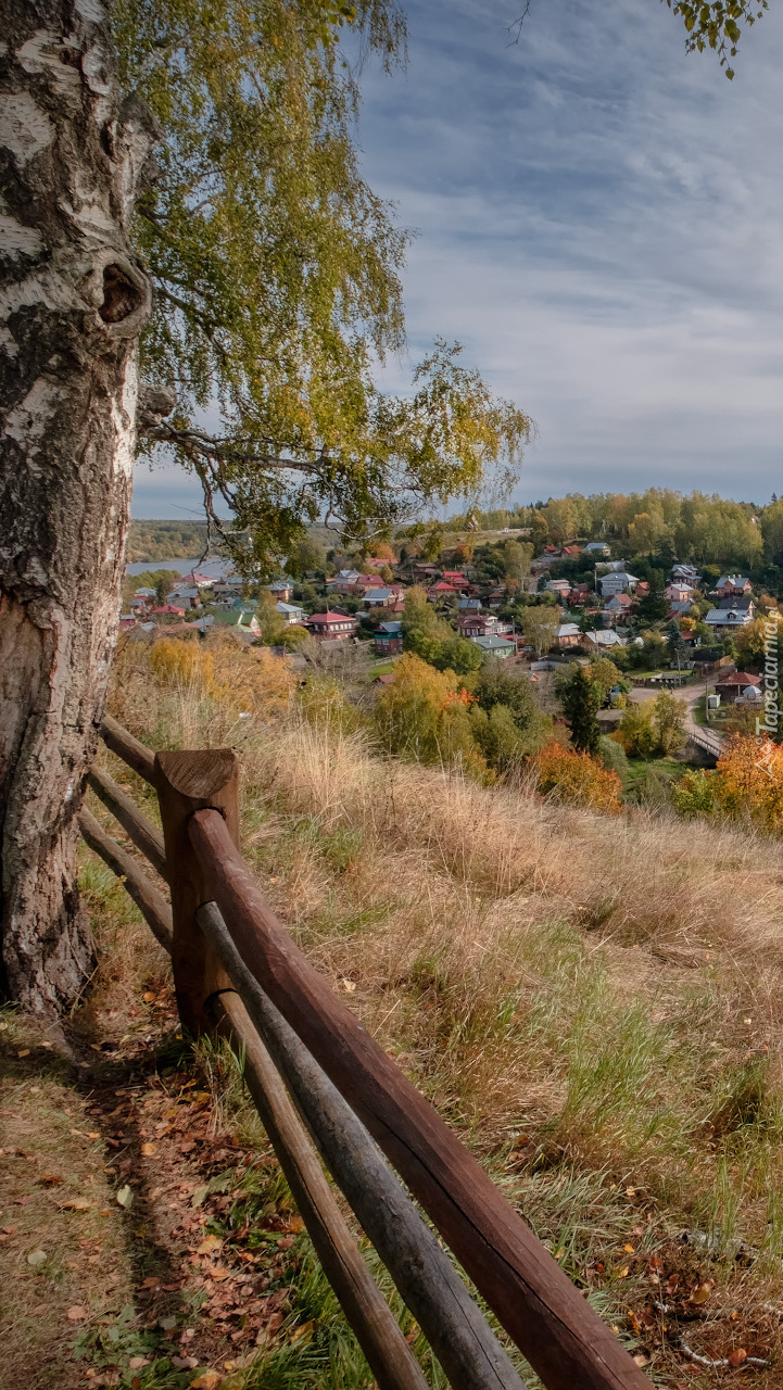 Panorama miejscowości  Plos