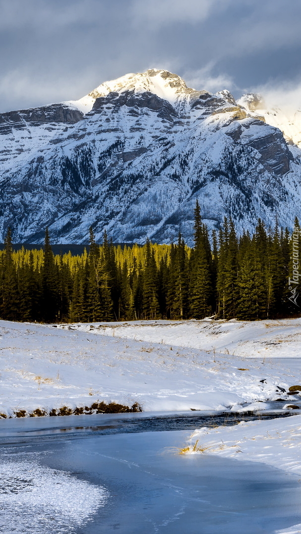 Park Narodowy Banff zimową porą